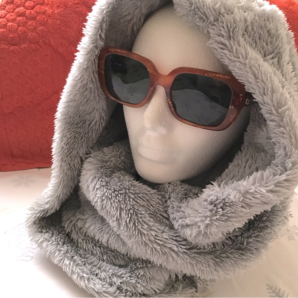 Calvin Klein Infinity Faux Fur Scarf